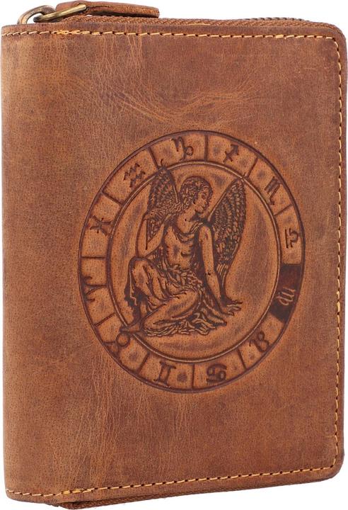 Image du produit Greenburry Porte-monnaie Vintage Signe du zodiaque en cuir 10 cm