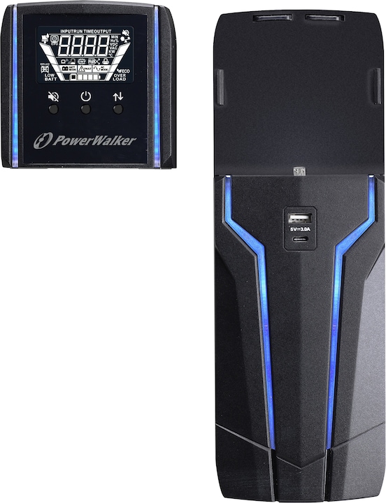 Image du produit Powerwalker Onduleur VI 1000 GXB FR Line-Int (1000 VA, 600 W, Line-interactive Onduleur)