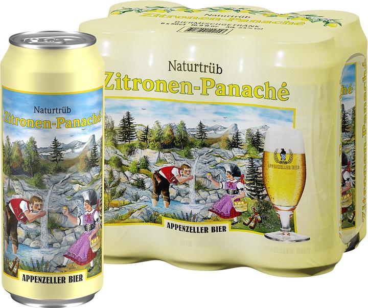Actual product image Brauerei Locher Beer Lemon Panaché 6 x 0.5 l (6 x 50 cl)