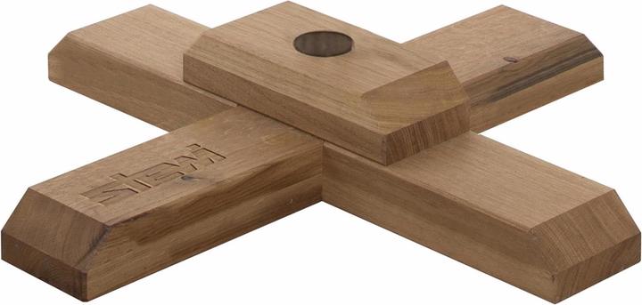 Produktbild Stewi OAK Eiche & Chromstahl Wäschespinne (50 m)