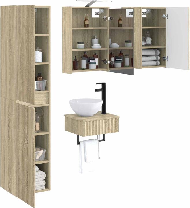 Produktbild vidaXL Badezimmermöbel-Set