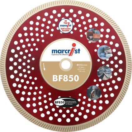 Actual product image Marcrist Diamond cutting disc BF850 ( 4000865524 ) Ø 300 mm bore 20 mm