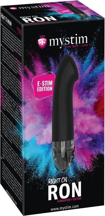 Produktbild Mystim Right on Ron eStim Vibrator Black