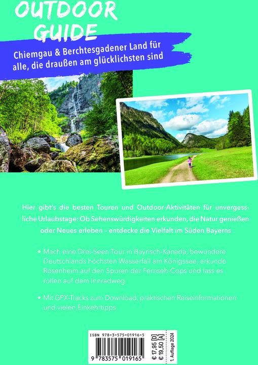 Image du produit OUTDOOR GUIDE Reiseführer Chiemgau & Berchtesgadener Land (Allemand, Andreas Gruhle, 2024)