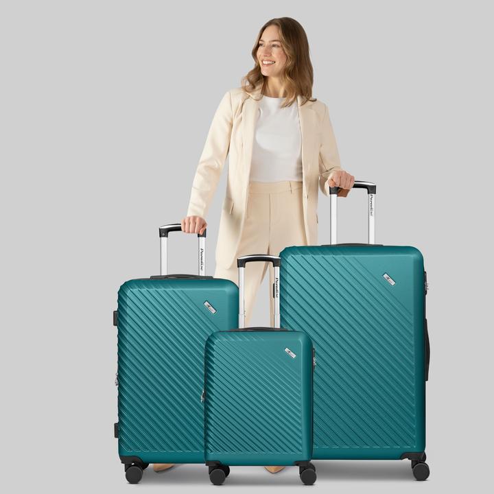 Actual product image Check.In Paradise 2.0 4 Rollen Kofferset 3-teilig mit Dehnfalte (228 l)
