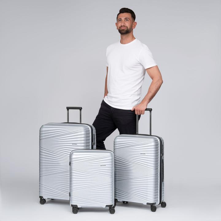 Immagine prodotto Pactastic Collezione 02 THE THREE SET Set di valigie a 4 ruote 3 pezzi (204 l)