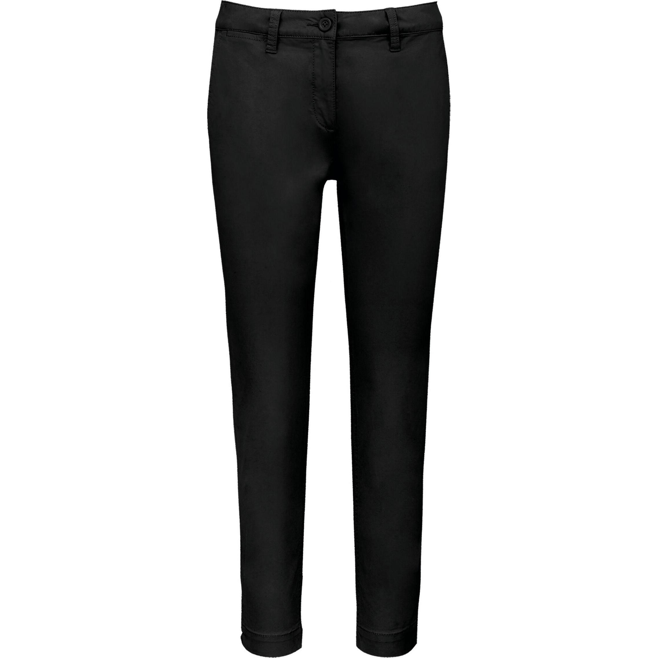 Kariban, Damen, Hosen, 7/8-Hose Frau, Schwarz, (44)