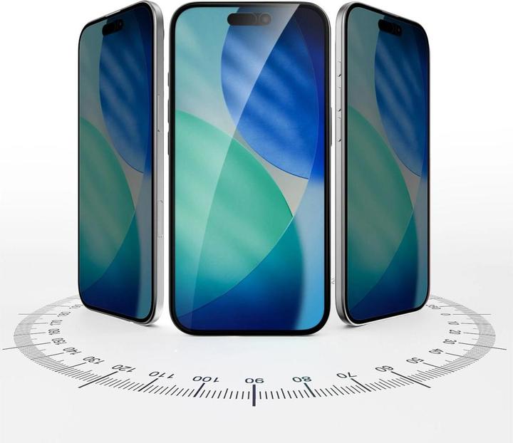 Immagine prodotto 4smarts Second Glass Privacy, Apple, iPhone 17 Air, Trasparente, 1 pz (1 pz., Apple iPhone Air)