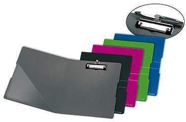 Produktbild Herlitz Klemmbrett-Mappe easy orga to go, blau DIN A4, aus Polyfoam-Kunststoff, vernickelte Klemmmechanik (24 x 33 cm)