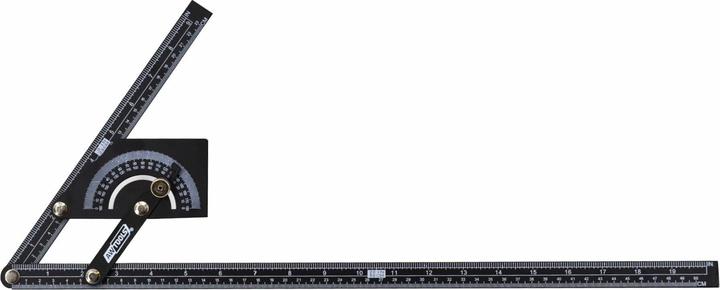 Actual product image Awtools KĄTOMIERZ NASTAWNY 230x500mm 180 STOPNI (23 cm)