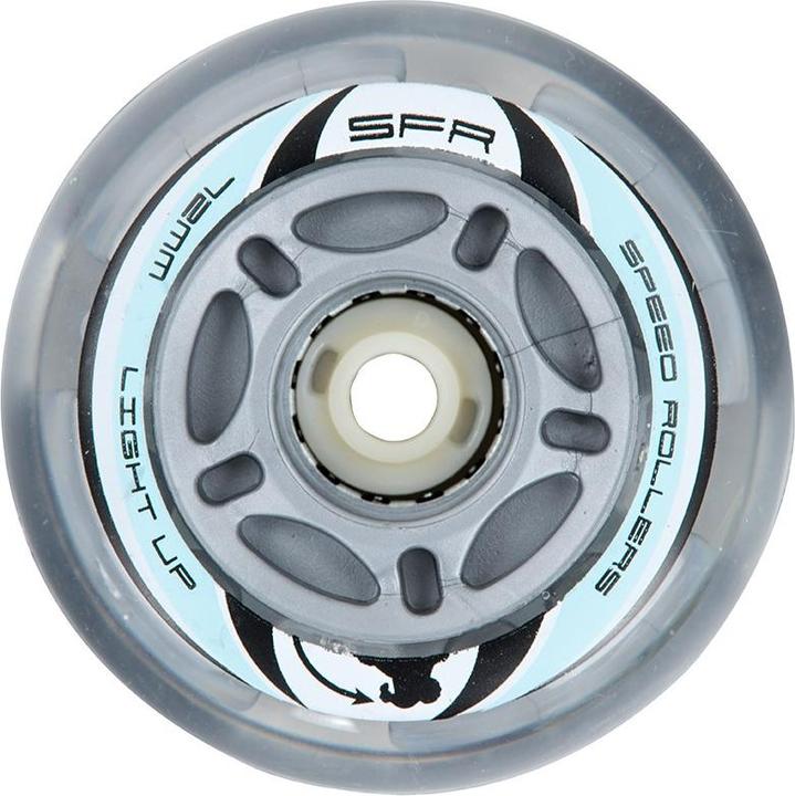 Produktbild Sfr Inline Skate Wheels Light Up Inline Silver 2023 (70 mm, 82a)