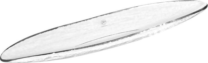 Produktbild Glasi Hergiswil Glasschale mit Bootsform (14 x 68 cm)