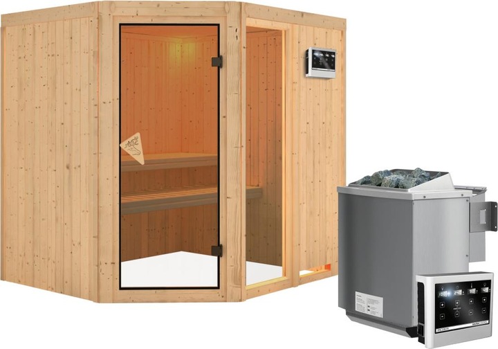 Actual product image Karibu Fiona 2 (9 KW Bio external control)