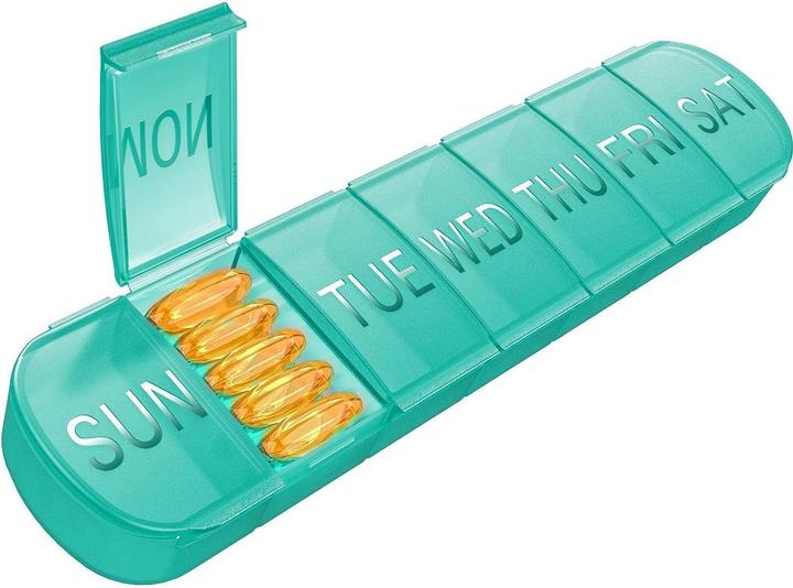 Immagine prodotto Cbx Tablettenbox 7 Tage – Wochen Pillendose mit grosser Kapazität