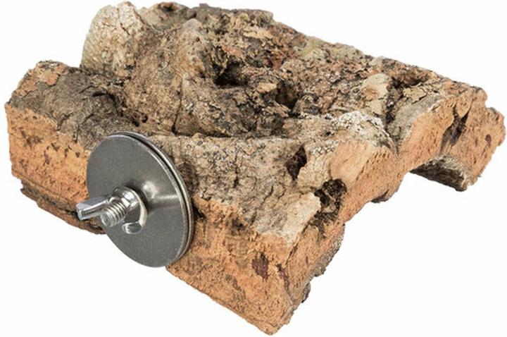 Produktbild Trixie Landing area with screw attachment, cork, 8 × 12 cm
