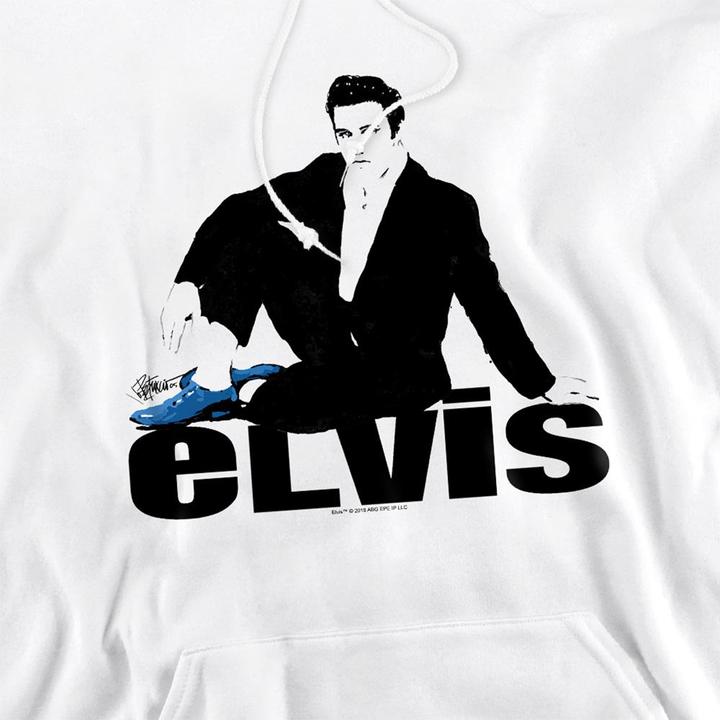 Produktbild Elvis Blue Suede Shoes Kapuzenpullover (L)