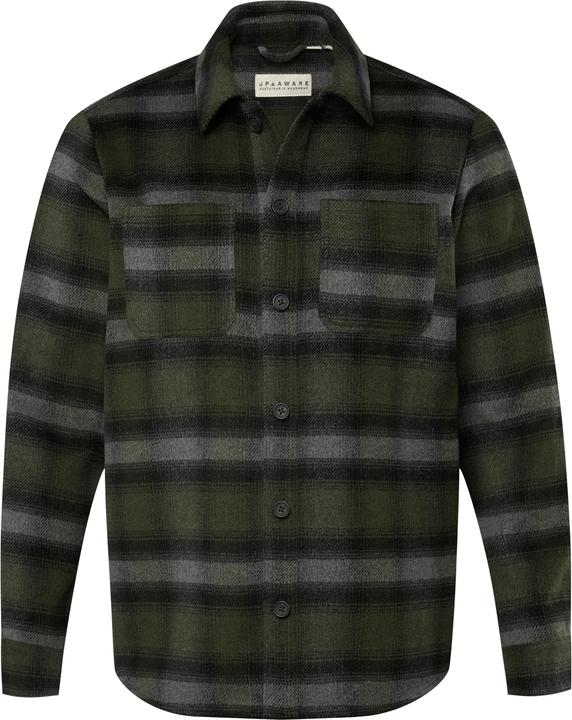 Actual product image JP1880 JP AWARE Overshirt, Karoflanell, recycelte Materialien, bis 7 XL (6XL)