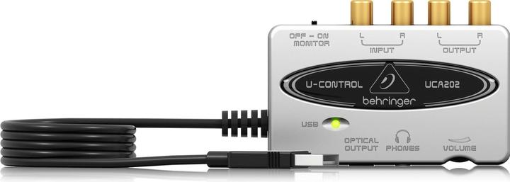 Behringer UCA202 Aufzeichnende Audio-Schnittstelle (USB)