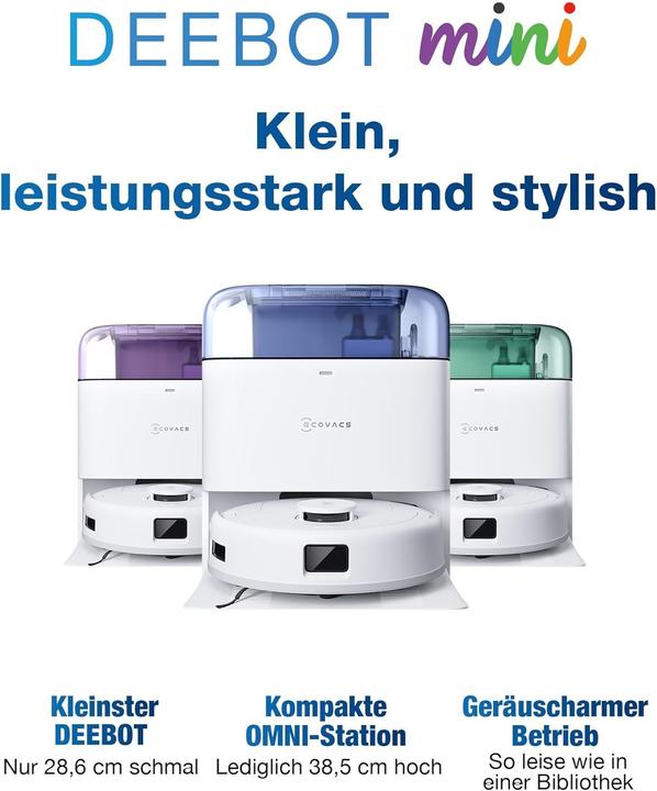 Produktbild Ecovacs Mini (9000 Pa, Wischpads (rotierend))