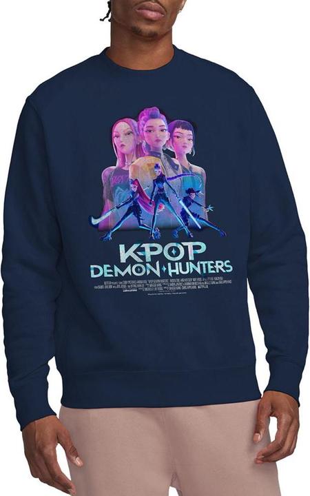Image du produit K-Pop Demon Hunters - Sweat motif Huntr/X style Poster - Adulte (S)
