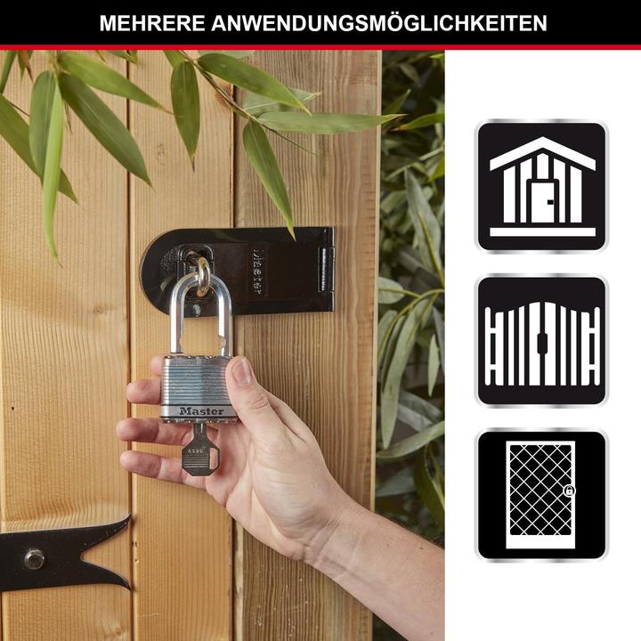 Produktbild Master Lock Vorhangschloss Excell M5EURT 52 mm, gleichsperrend SB-2