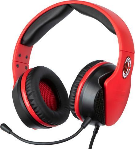 Produktbild GED Cuffie Gaming Wired AC Milan (Multipiattaforma) (Kabelgebunden)