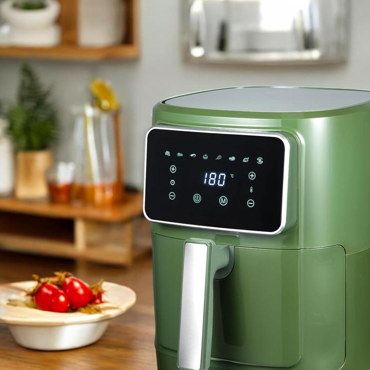 Produktbild Bergner Heissluft-Fritteuse 6.9 l 1800 W Grün