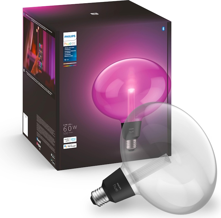 Actual product image Philips Hue Ellipse (E27, 6.50 W, 500 lm, 1 x, G)