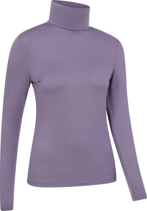 Actual product image Mountain Warehouse Womens/Ladies Keep The Heat Isotherm Roll Neck Base Layer Top (34)