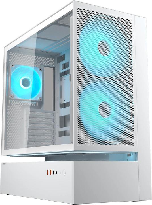 Cougar Gehäuse Midi-Tower CFV235, ARGB, Mesh, Weiss (ATX, mATX, Mini-ITX)