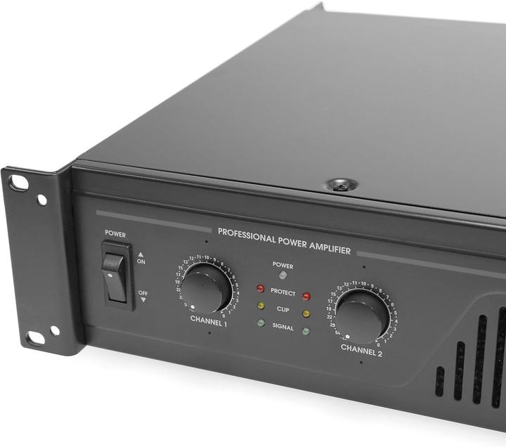 Actual product image hPa 2-Channel 100W RMS Stereo Amplifier with Bridge Mode and Speakon Outputs (Power amplifier)