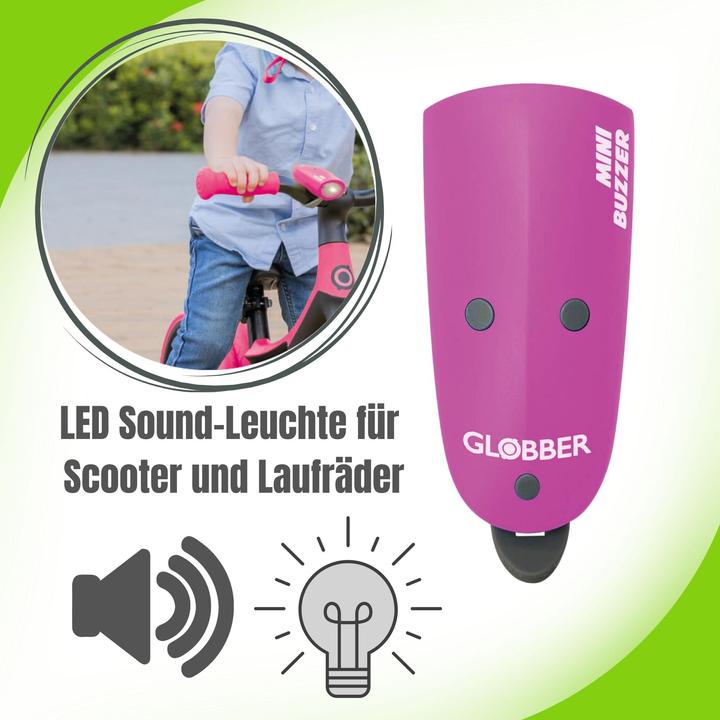 Image du produit Globber Mini Buzzer - Lumière sonore à LED pour trottinette