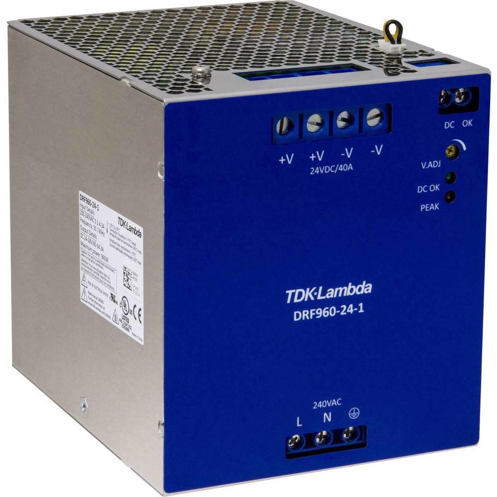 TDK, Quadro elettrico portatile, Alimentatore Lambda Top-hat rail (DIN Rail) DIN Rail/Top-hat rail