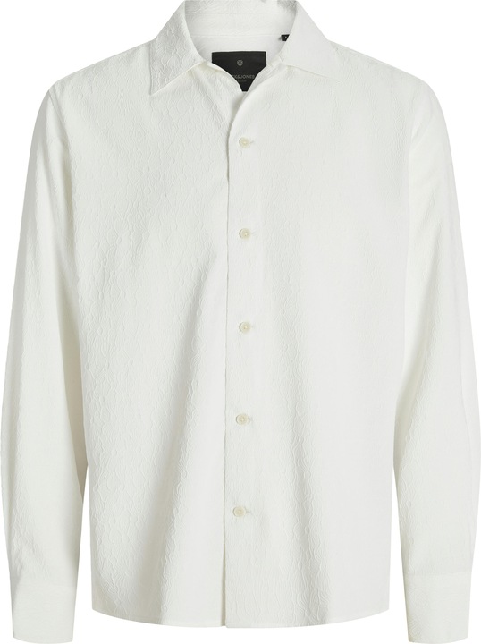 Jack & Jones Jprblatrend Jacquard L/S Shirt Styd Aw24