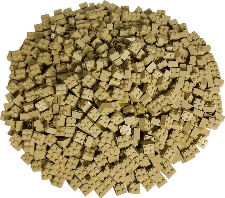 Immagine prodotto LEGO 2x2 pietre beige - 50 pezzi - Mattoni Tan 3003 (3003, Accessori LEGO)