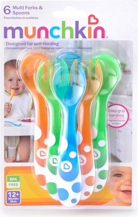 Produktbild Munchkin Löffel und Gabel farbig
