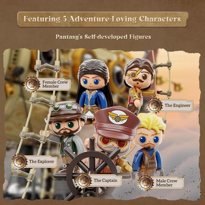 Produktbild Pantasy Steampunk Airship