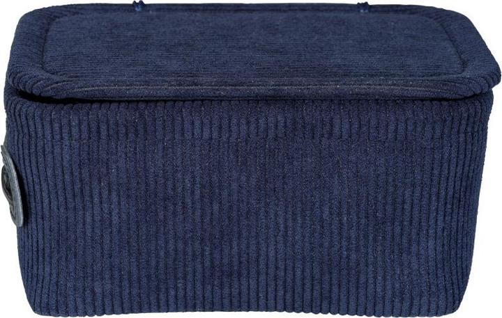 Image du produit Wenko Corbeille de salle de bain Anela bleu foncé