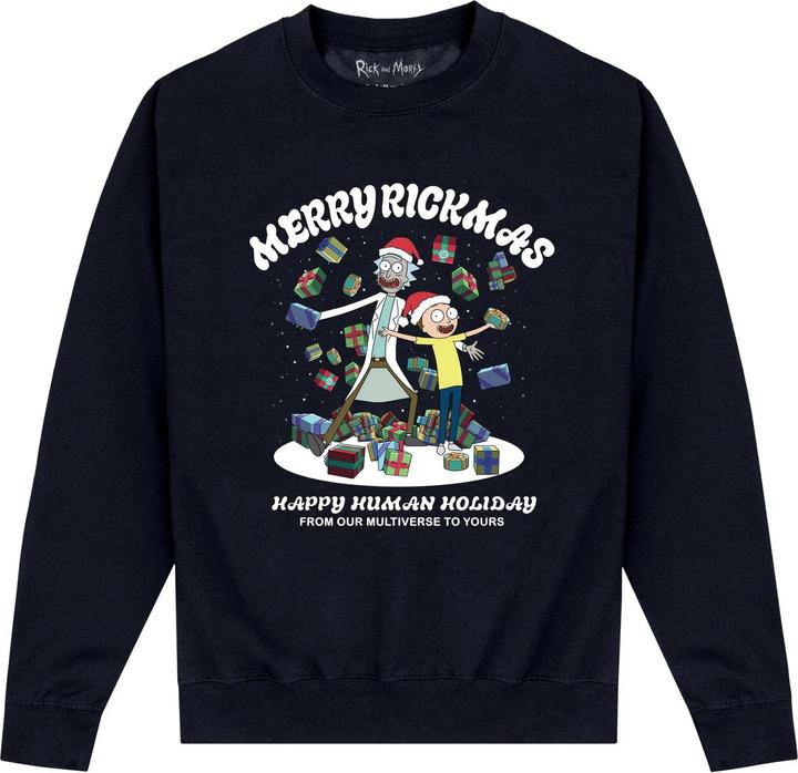 Immagine prodotto Rick And Morty Felpa Natale Adulto Unisex (S)