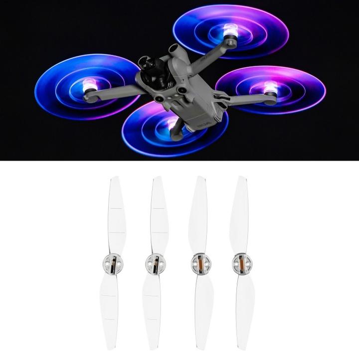 Produktbild Startrc 2 Paar Geräuscharme LED-Propeller Für DJI Mavic Mini 3 Pro (Drohnen Propeller, DJI Mavic Mini 3 Pro)