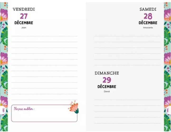 Immagine prodotto Auzou France La mia agenda creativa 2024-2025: con gli adesivi inclusi!