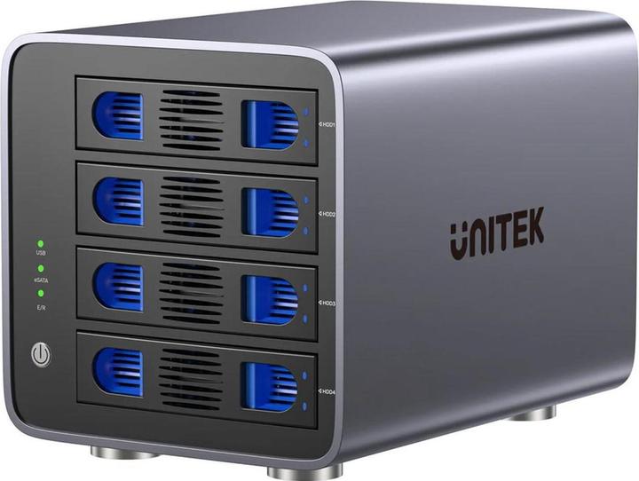 Unitek RAID-Gehäuse USB-C für SATA-Laufwerk 80TB (3.5")