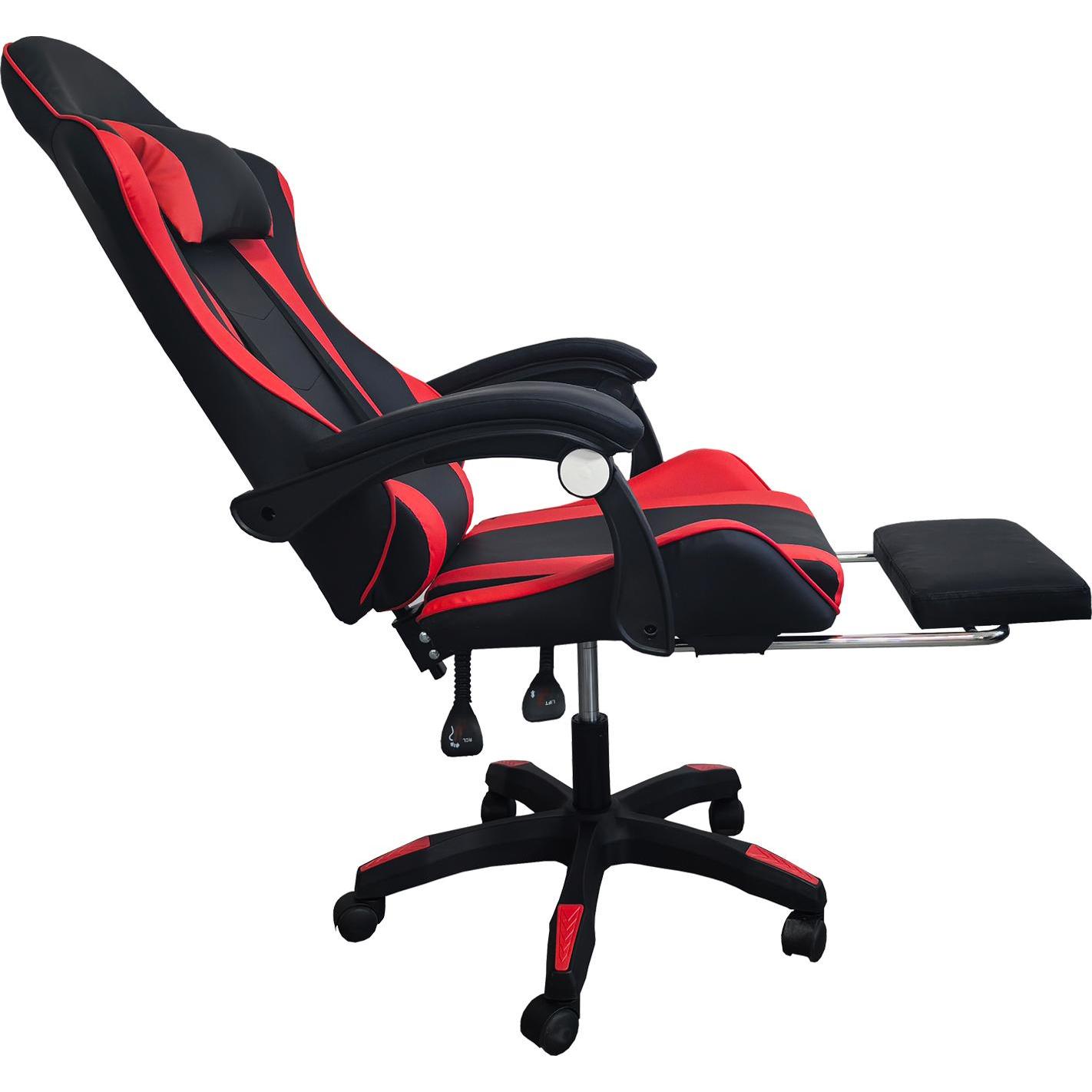 Thumbnail - HTI-Living Schreibtischstuhl Krit Relax Schwarz-Rot, Gaming Stuhl, Schwarz, Rot
