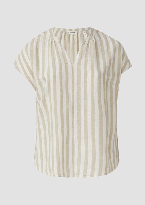 Produktbild S.Oliver Bluse Bluse aus Leinenmix (44)