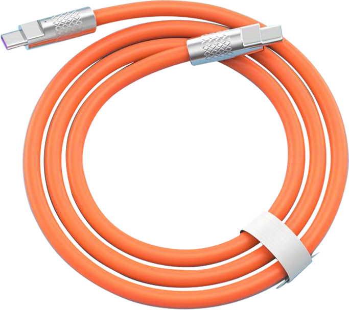 Immagine prodotto PhoneLook Cavo di ricarica da USB-C a USB-C (2 m) robusto e colorato, con testa elegante realizzata in (2 m)