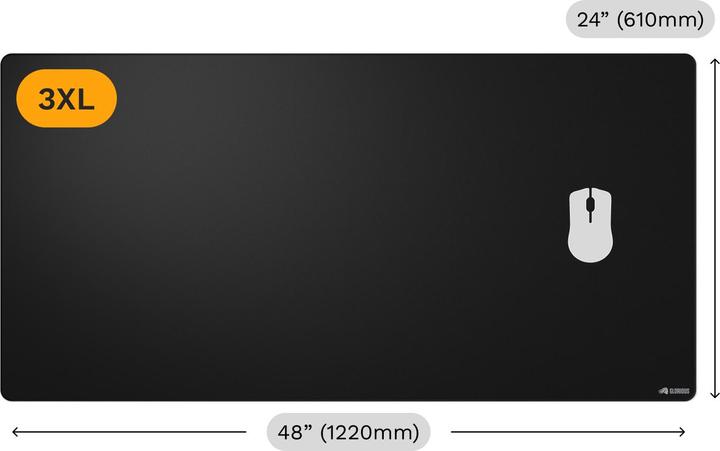 Produktbild Glorious Mouse Pad 2 3XL - Stitched - Black (3XL)