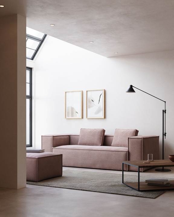 Actual product image Kave Home Blok (3-seater)