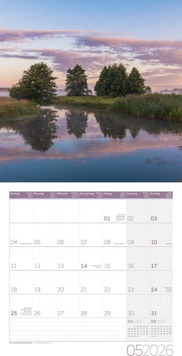 Image du produit Magie des Lichts Kalender 2026 - 30x30 (30 x 30 cm, Couverture rigide, Anglais, Français, Italien)
