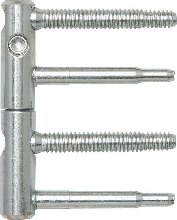SFS Türband ANUBA 3-DIM 2-tlg. Bolzen 60 mm, Bandhöhe 92mm, ø 15mm, verzinkt silber