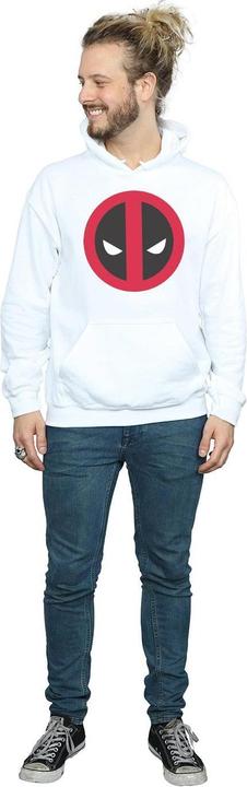 Actual product image Mens Deadpool Large Clean Logo Hoodie (3XL)